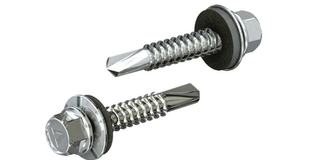 Кровельный саморез 5,5х32 (5,5х38) оцинк. со сверлом 12 мм