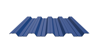 Профлист НС-44 1000/1070 мм х 0,85 мм (цветной)