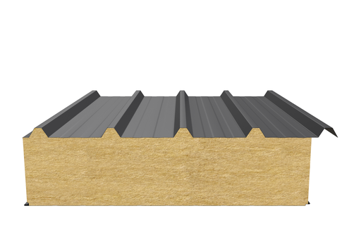 Кровельная сэндвич-панель (минеральная вата) 300 мм х 1000 мм